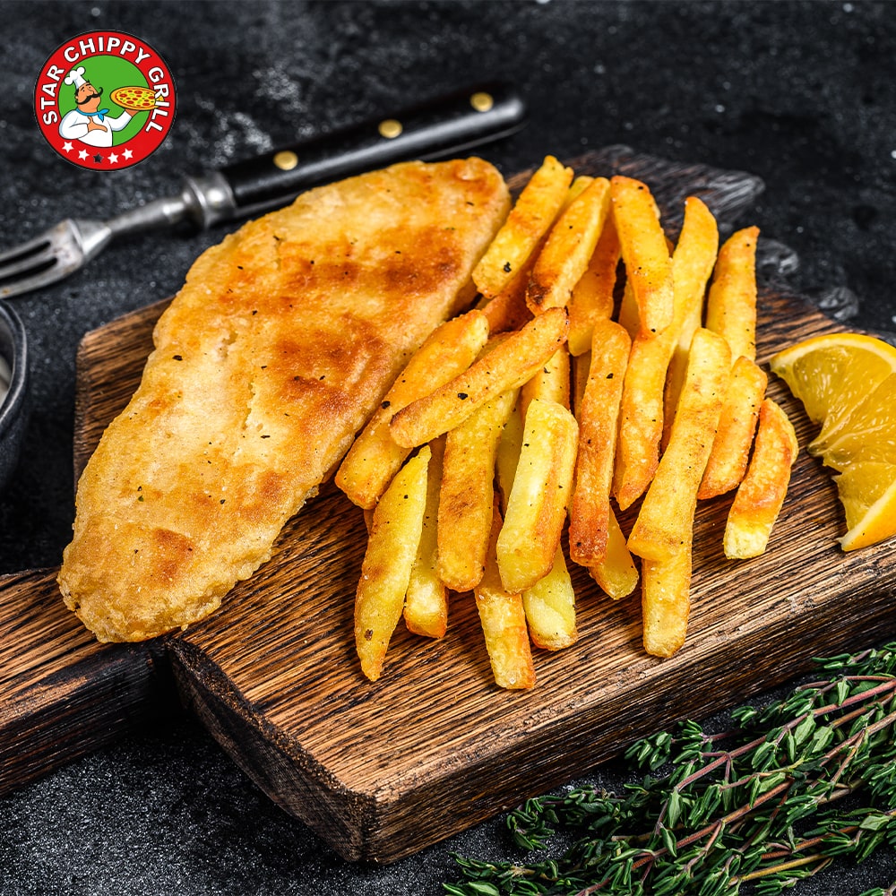 Star Chippy and Grill Fish and chips